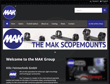 Tablet Screenshot of mak.ag