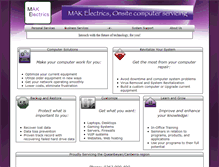 Tablet Screenshot of mak.com.au