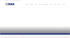 Desktop Screenshot of mak.com.pe