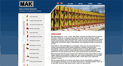 Desktop Screenshot of mak.com.tr