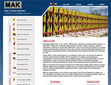 Tablet Screenshot of mak.com.tr