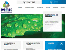 Tablet Screenshot of mak.com.br